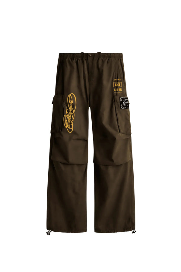 Epic Parachute Pants Brown - Rockstar BRN - reference
