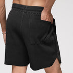 RX Ribbed Shorts - Coal
