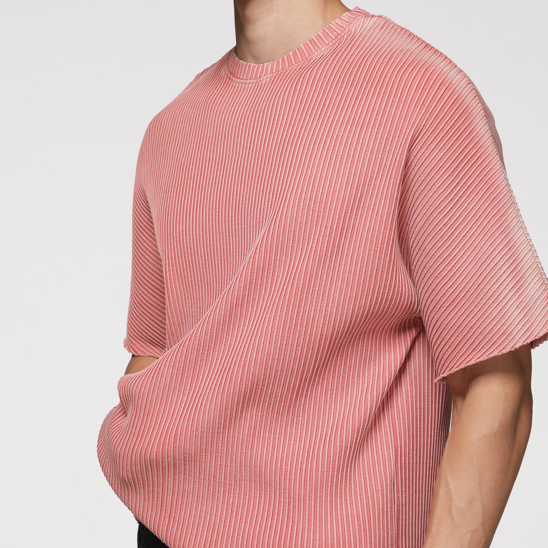 RX Essence Ribbed Jersey - Acid Peach