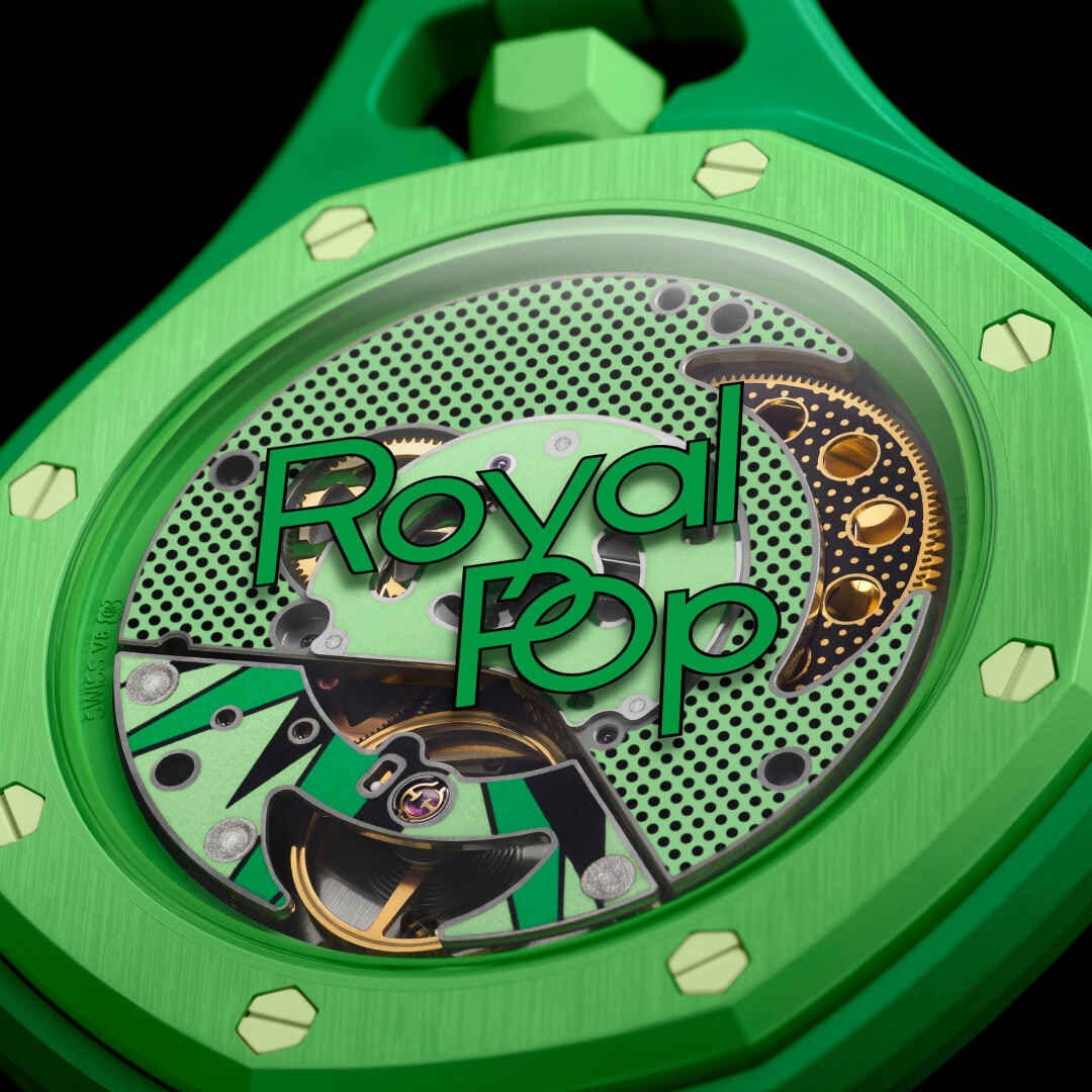 Buy GREEN EIGHT AP x Swatch Royal Pop at Best Price | 10 Hills Studio