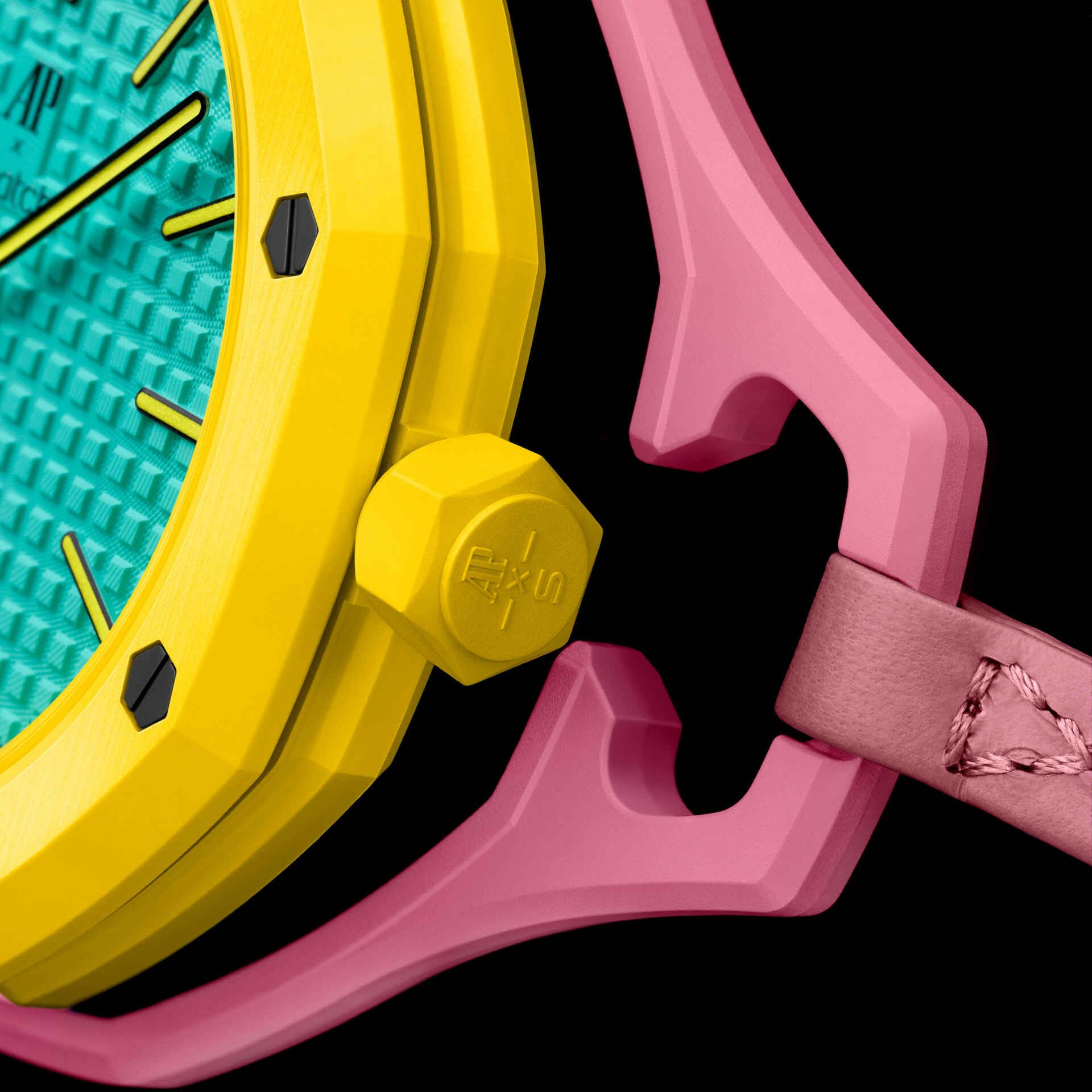 Buy AP x Swatch Royal Pop OTG ROZ at best price – 10 Hills Studio
