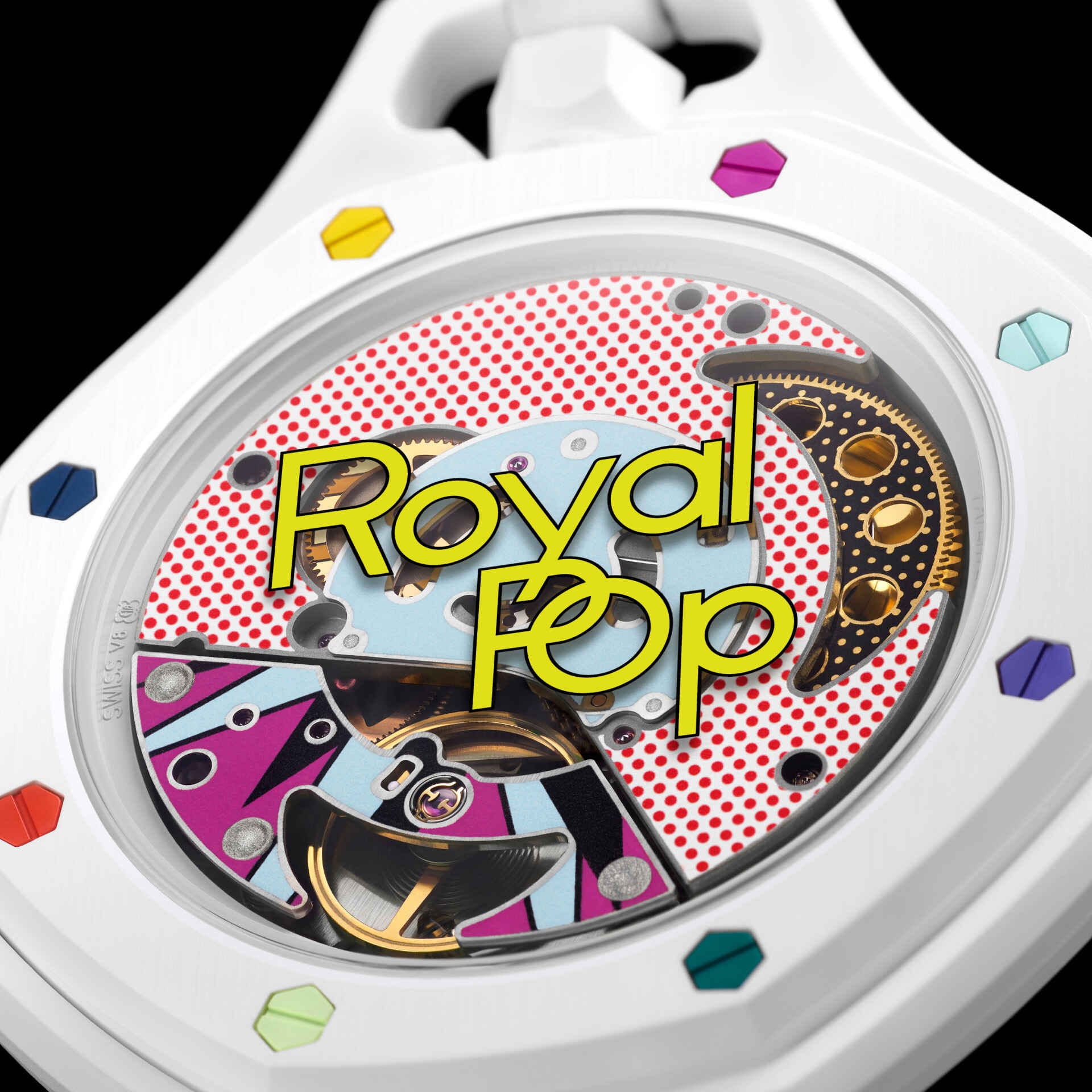 Buy HUIT BLANC AP x Swatch Royal Pop at Best Price | 10 Hills Studio