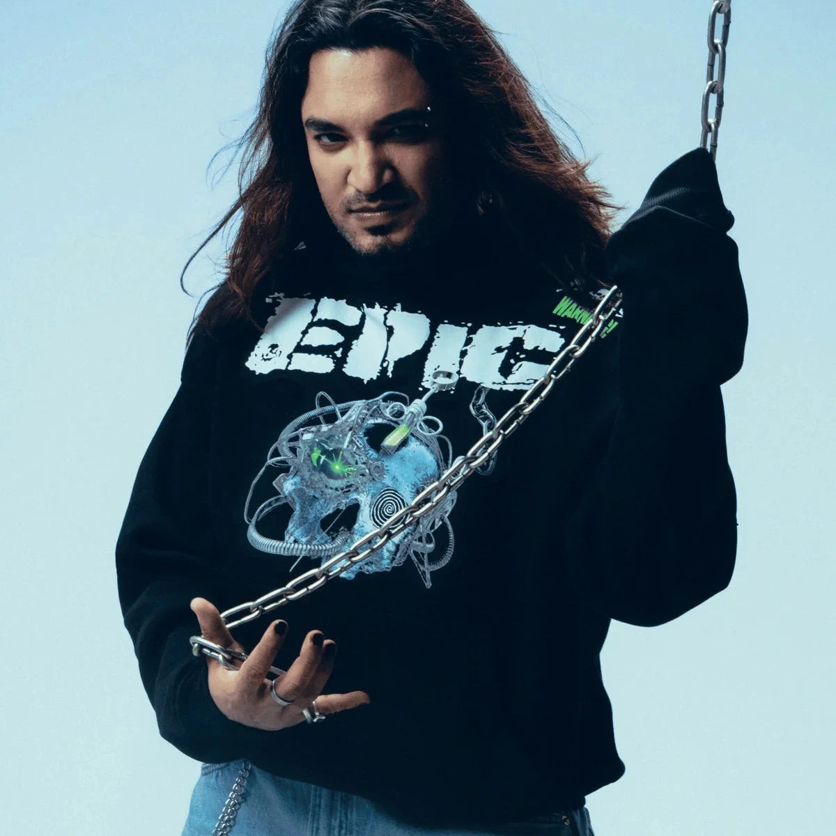 Epic Oversized Hoodie Black - Screwed