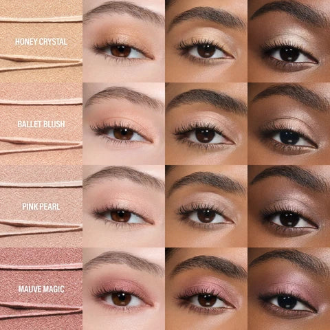 Makeup By Mario Soft Shimmer Long-Wear Cream Eyeshadow - Fizzy Fig