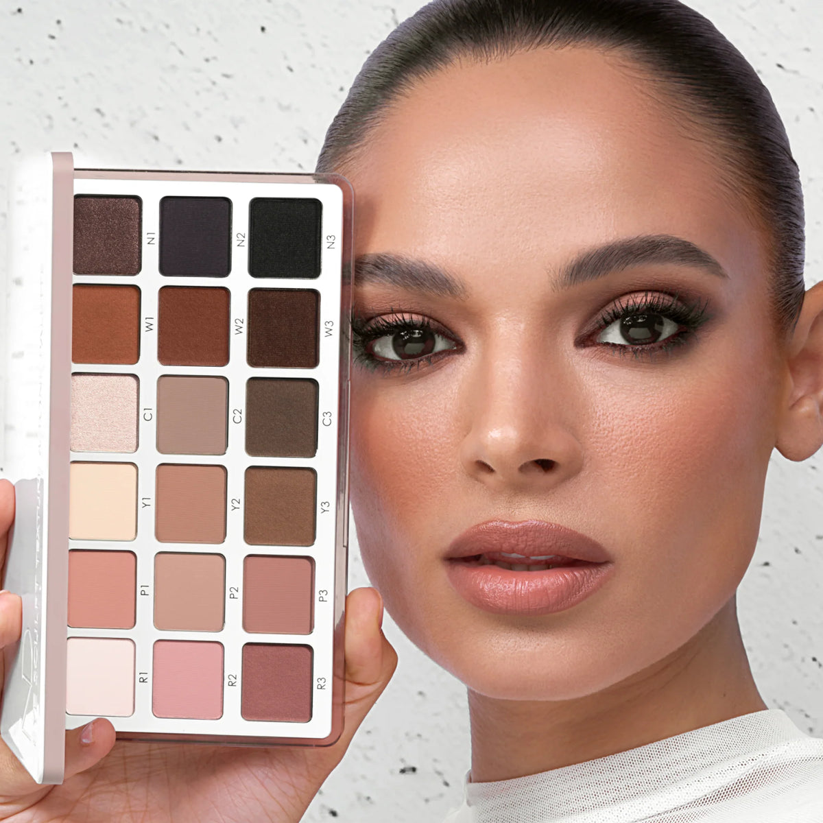 Natasha Denona Eye Sculpt Texture & Tone Eyeshadow Palette - Soft
