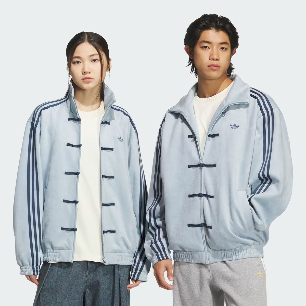 Adidas Originals CTT Chinese Tang Jacket - Sky Blue