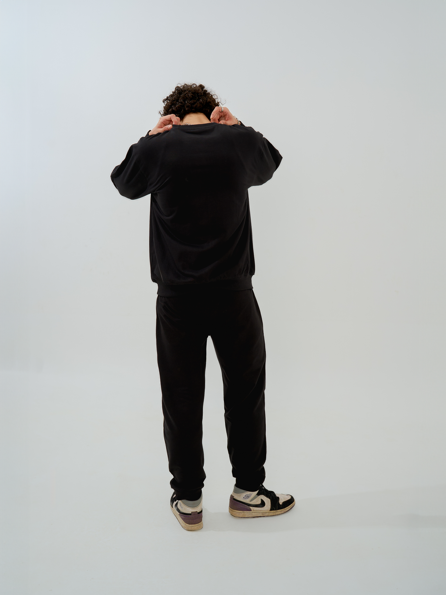 Exhale Label Jogger Black - Fragile