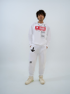 Exhale Label Jogger White - Fragile