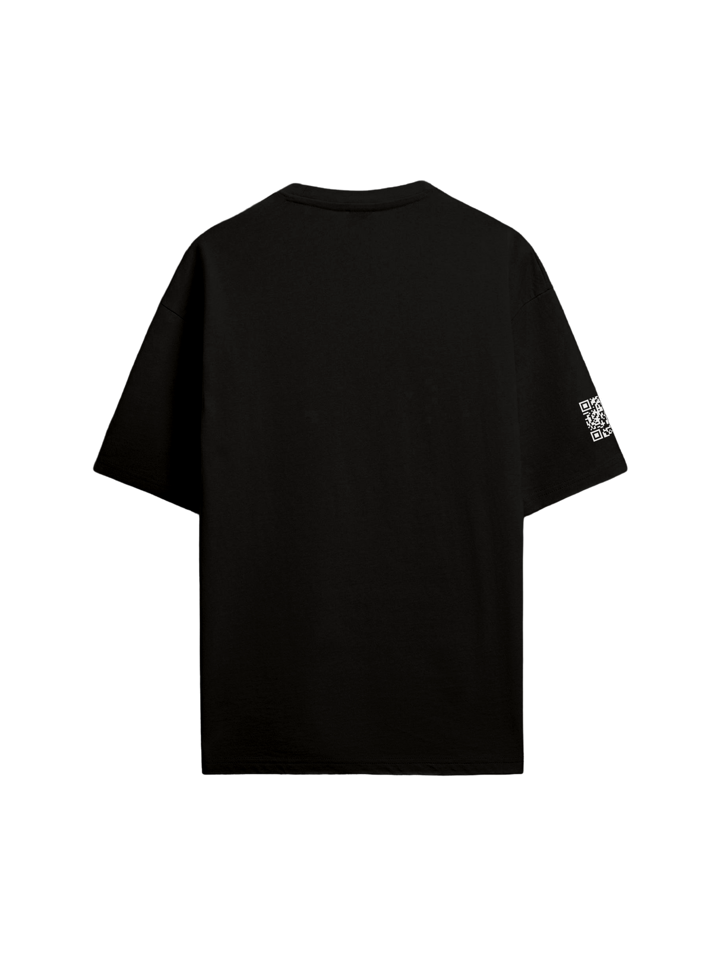 Exhale Label Oversized T-Shirt Black - Fragile