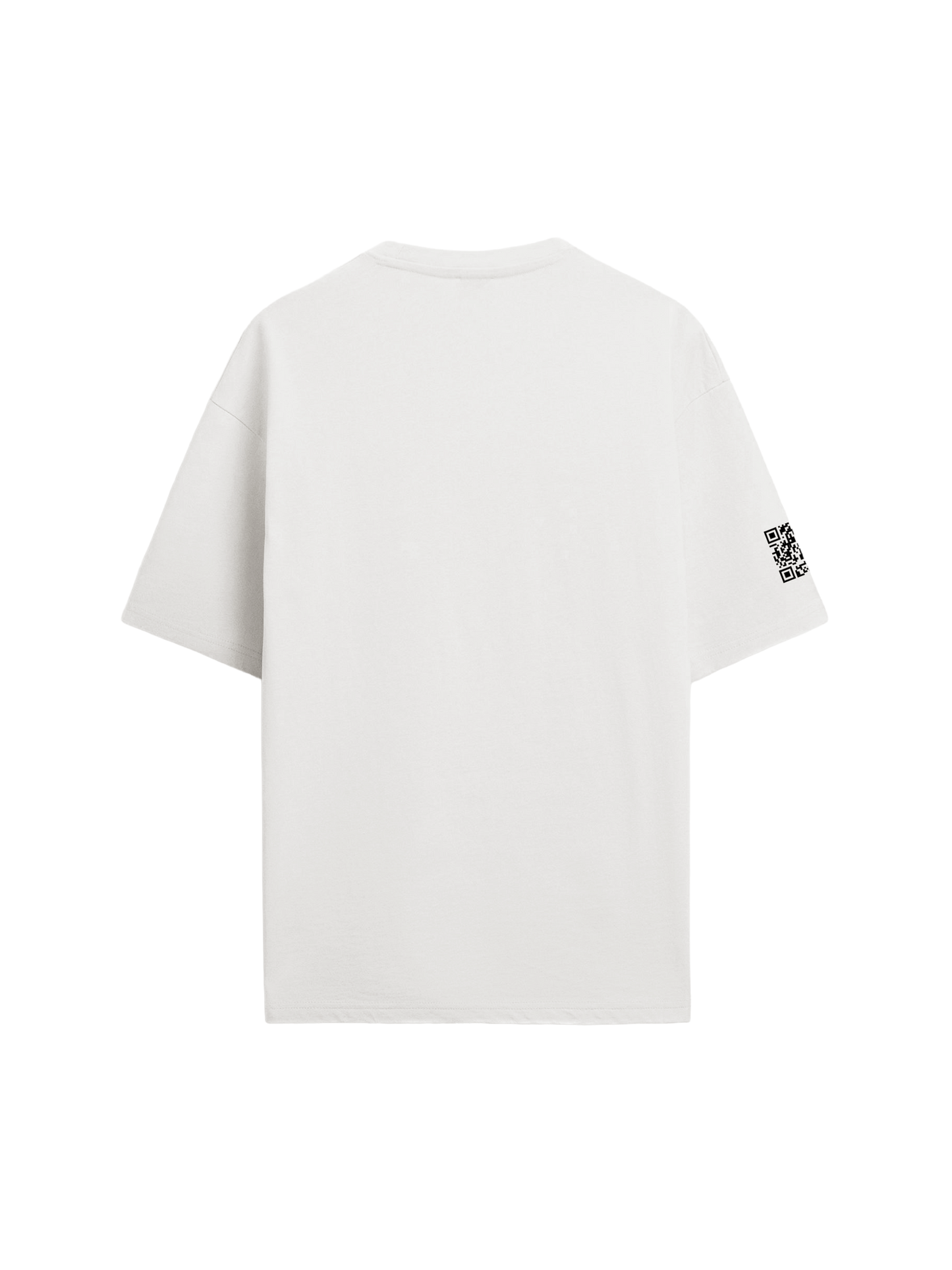 Exhale Label Oversized T-Shirt White - Fragile