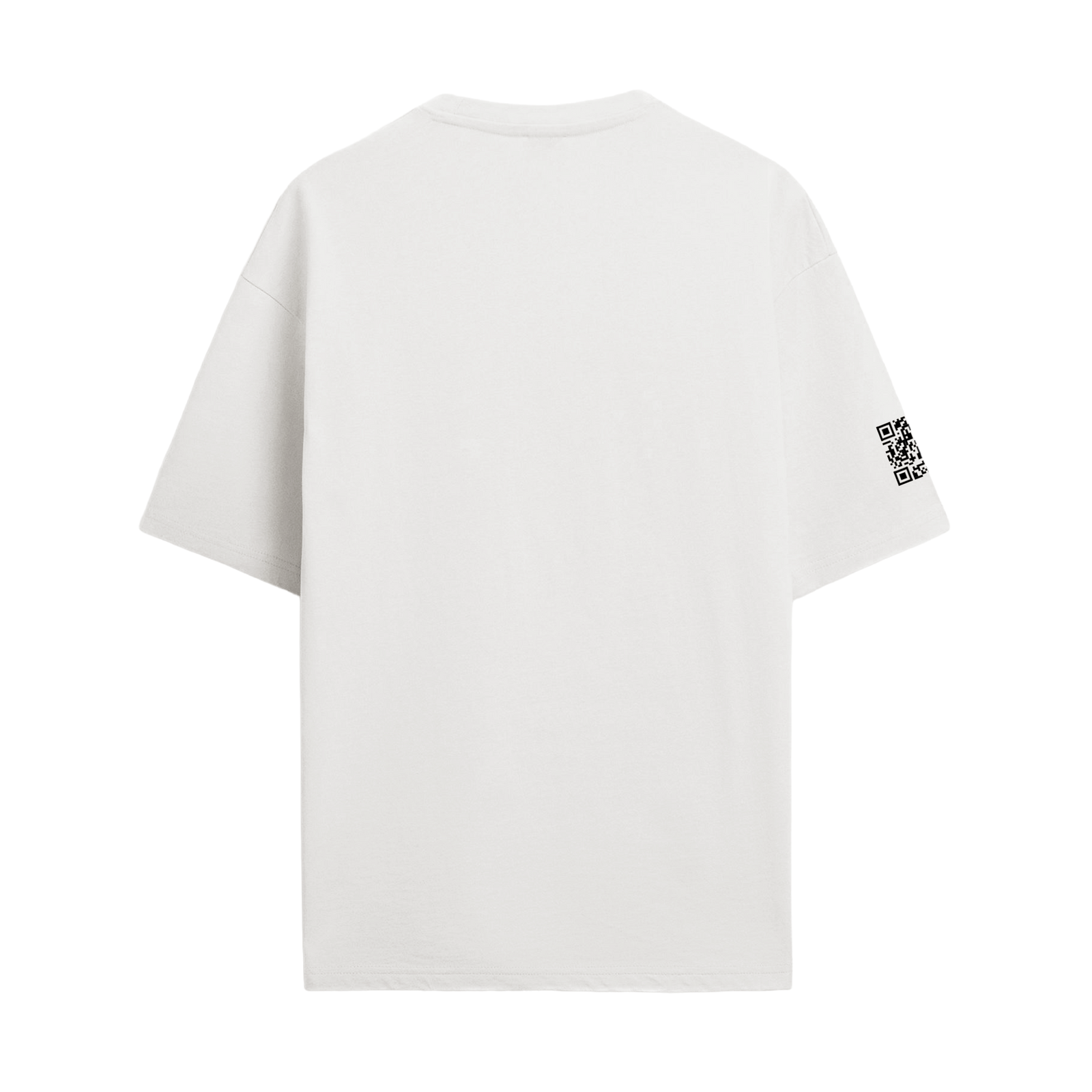 Exhale Label Oversized T-Shirt White - Fragile