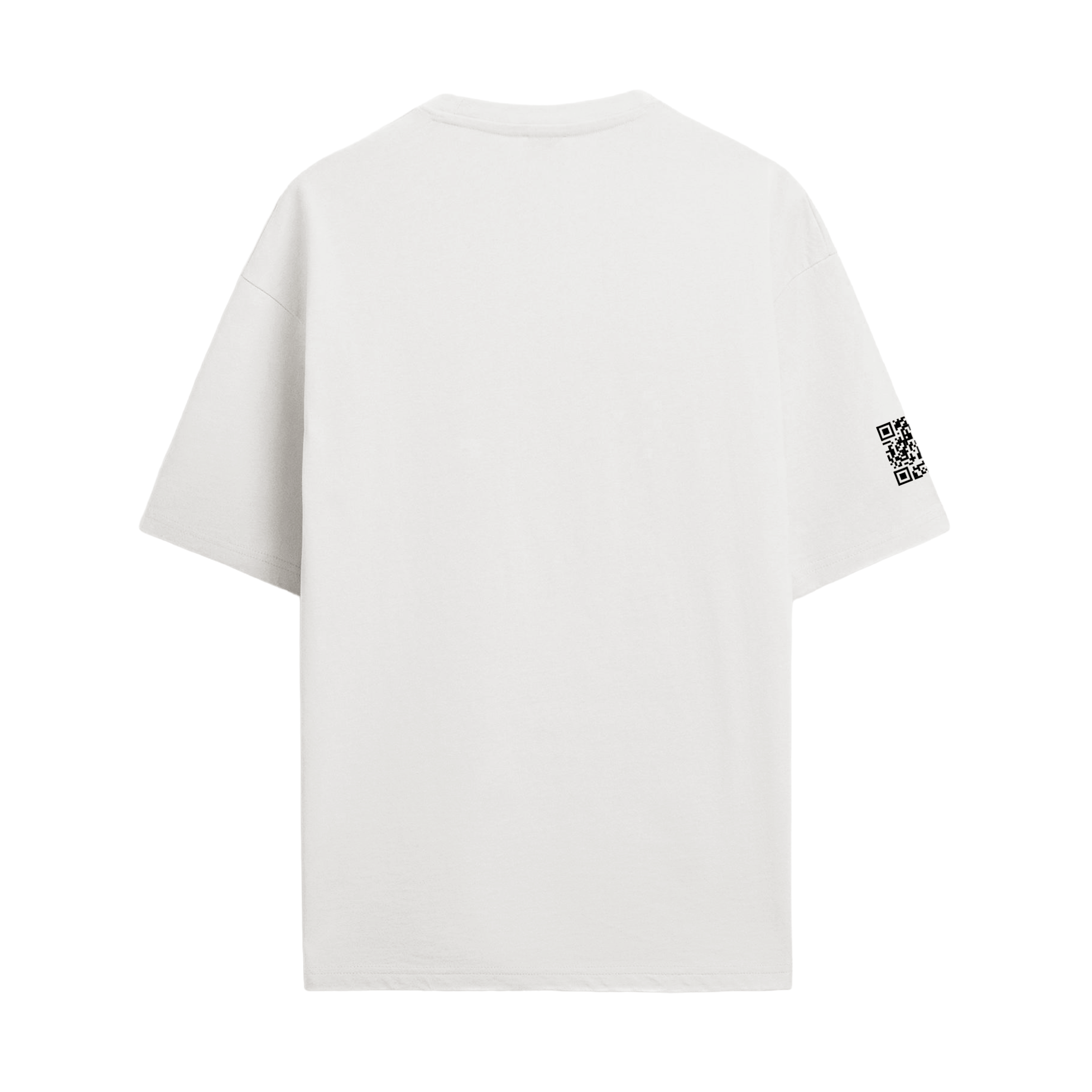 Exhale Label Oversized T-Shirt White - Fragile