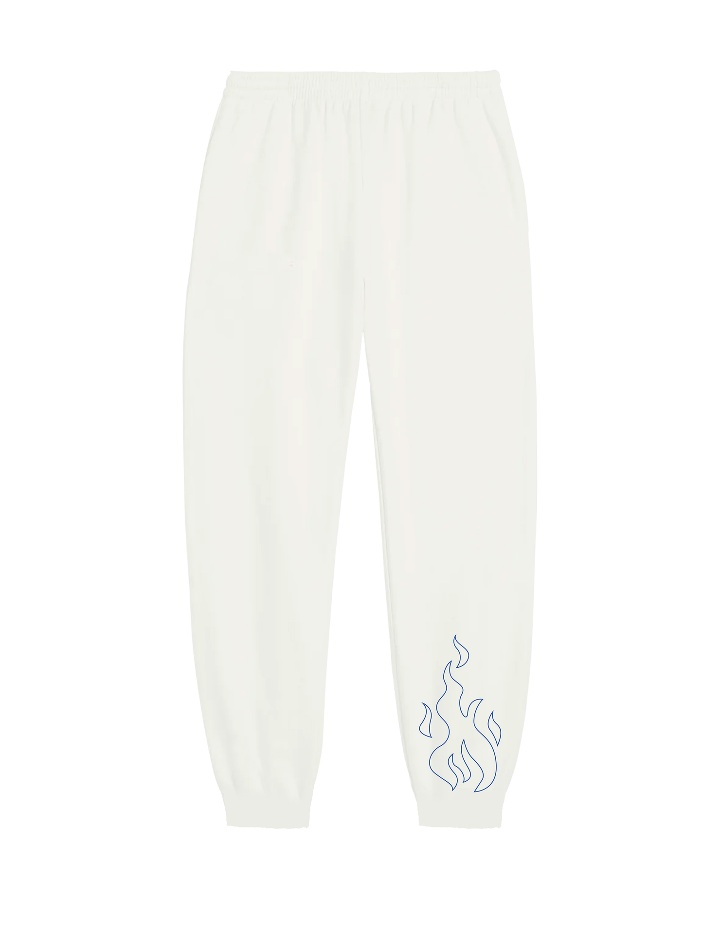 Exhale Label Jogger White - Kanika