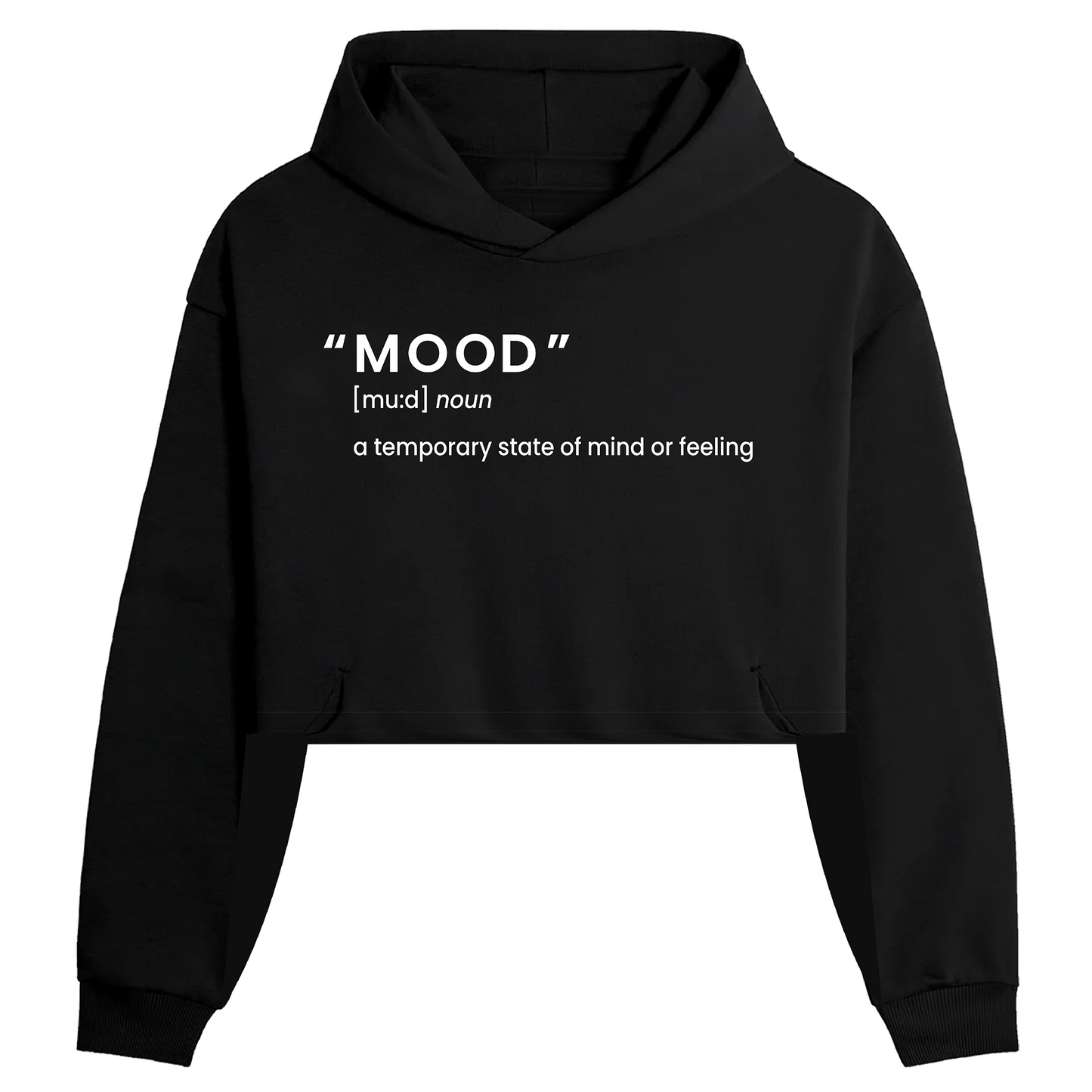 Exhale Label Oversized Hoodie Black - Mood
