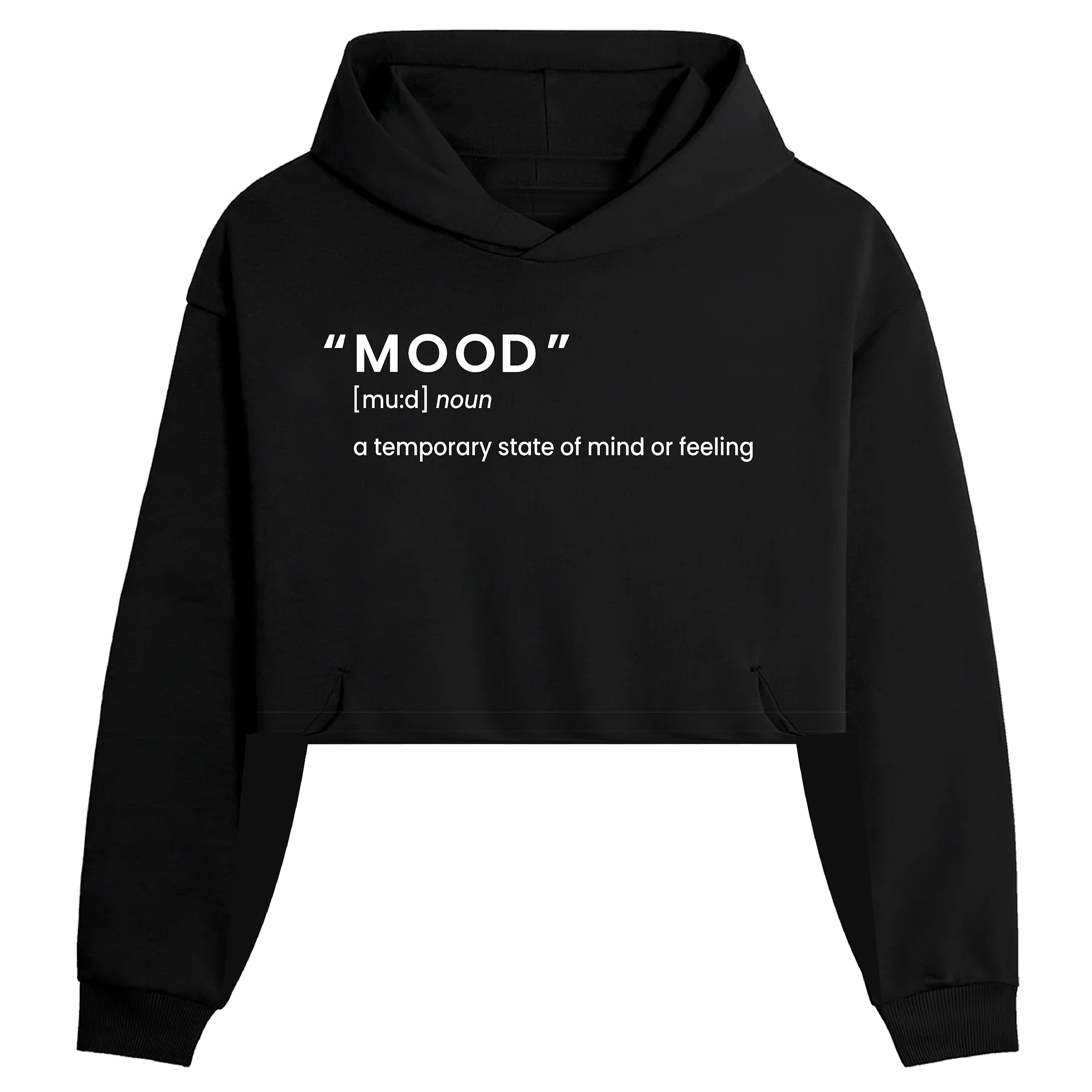 Exhale Label Oversized Hoodie Black - Mood