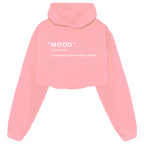 Exhale Label Oversized Hoodie Pink - Mood