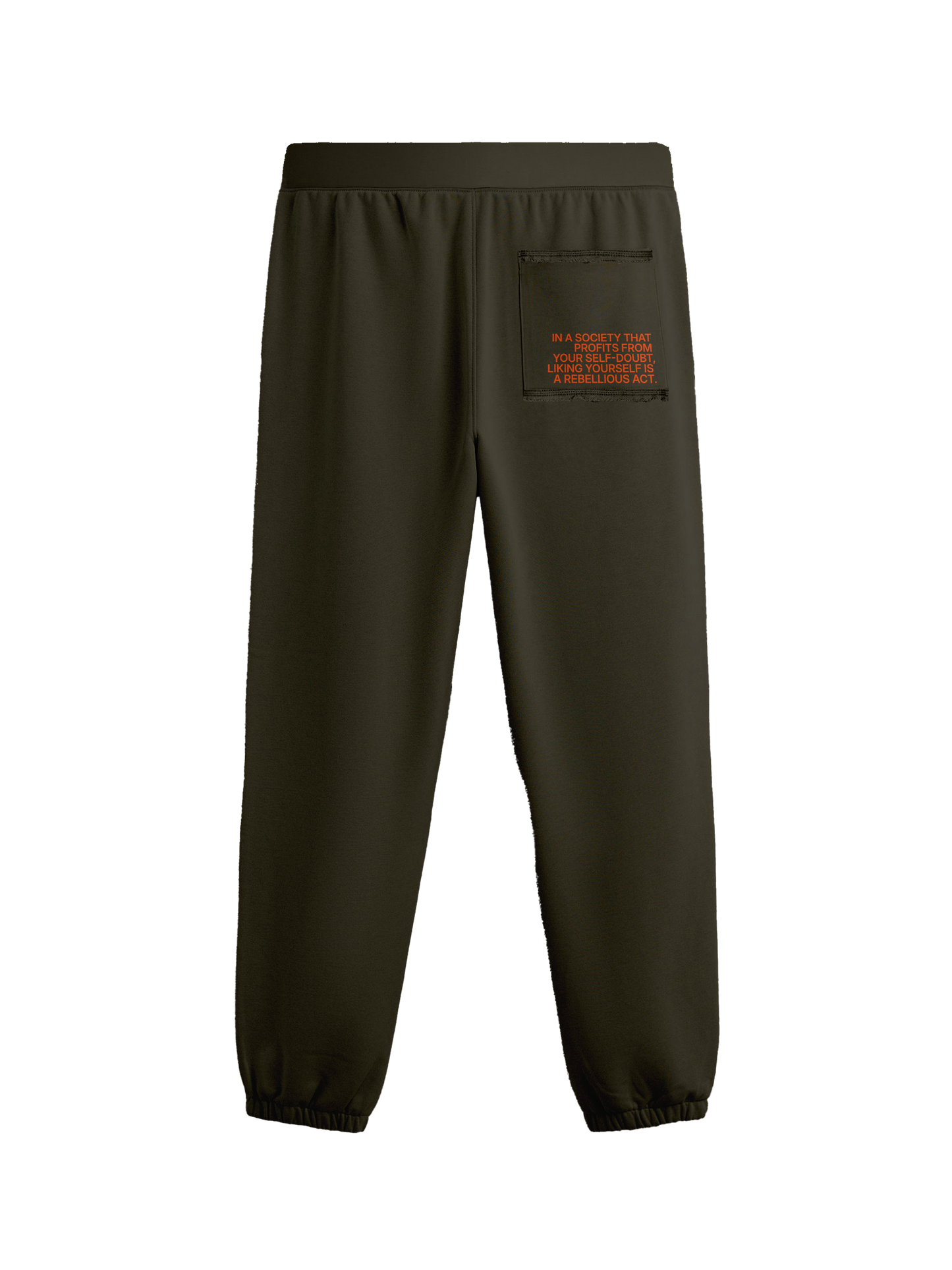 Exhale Label Jogger Grey - Real