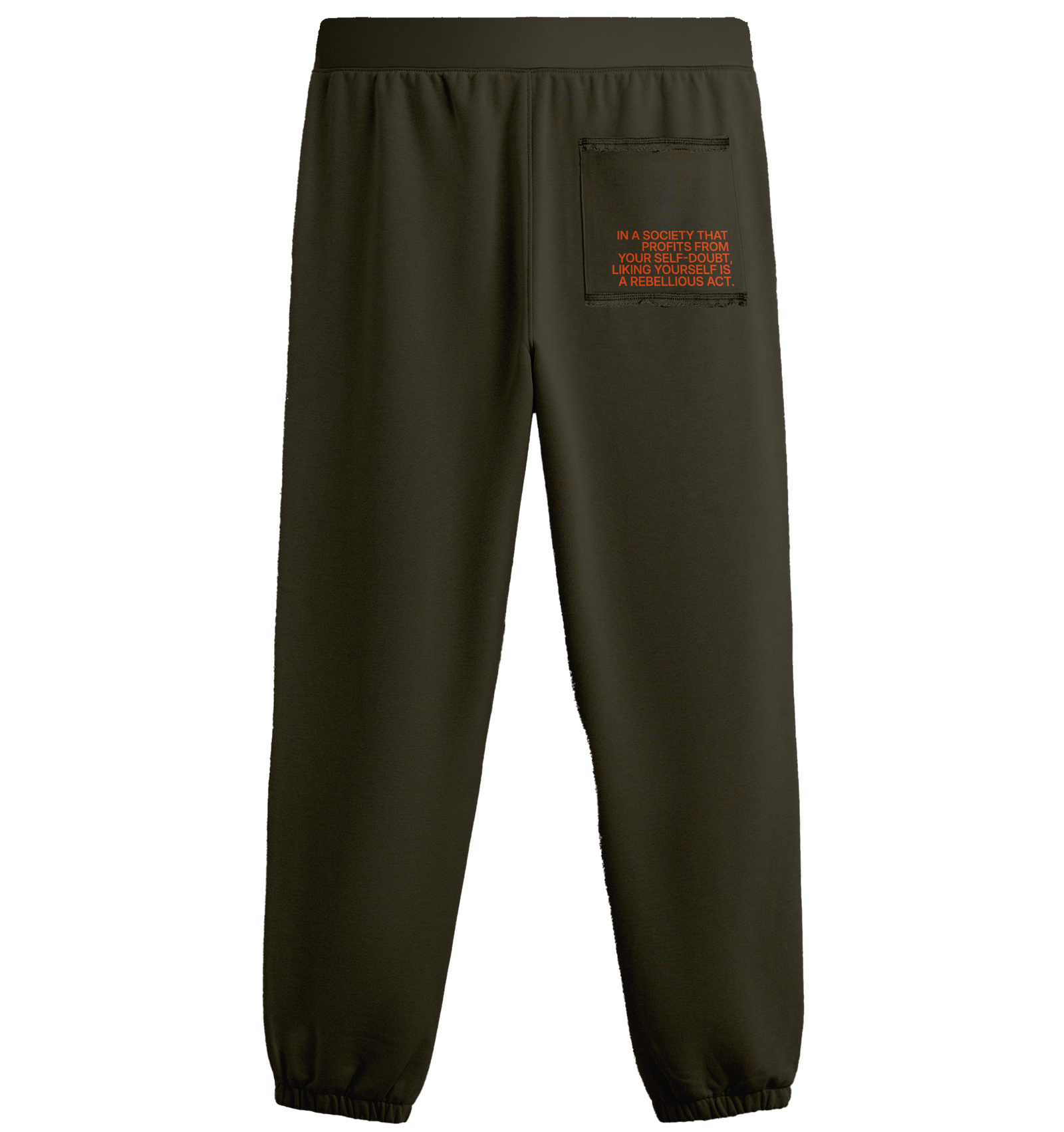 Exhale Label Jogger Grey - Real