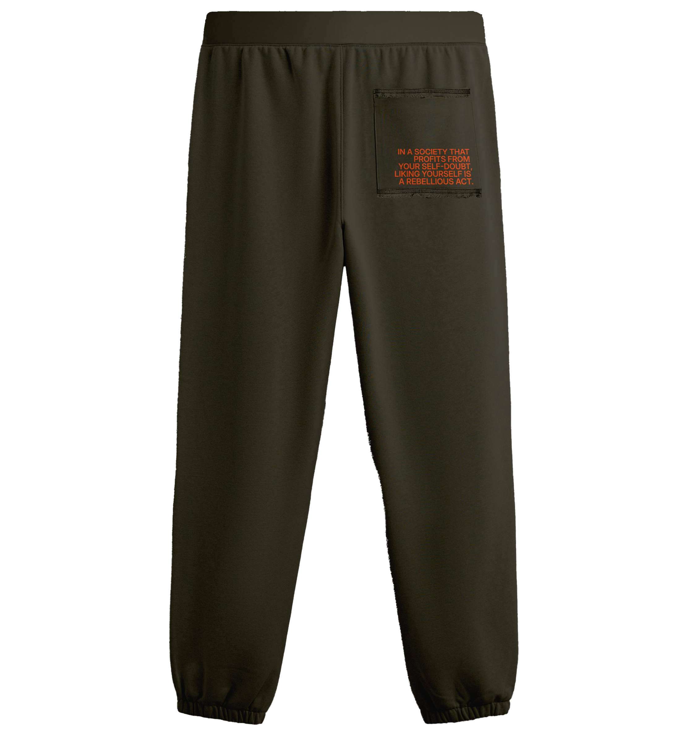 Exhale Label Jogger Grey - Real