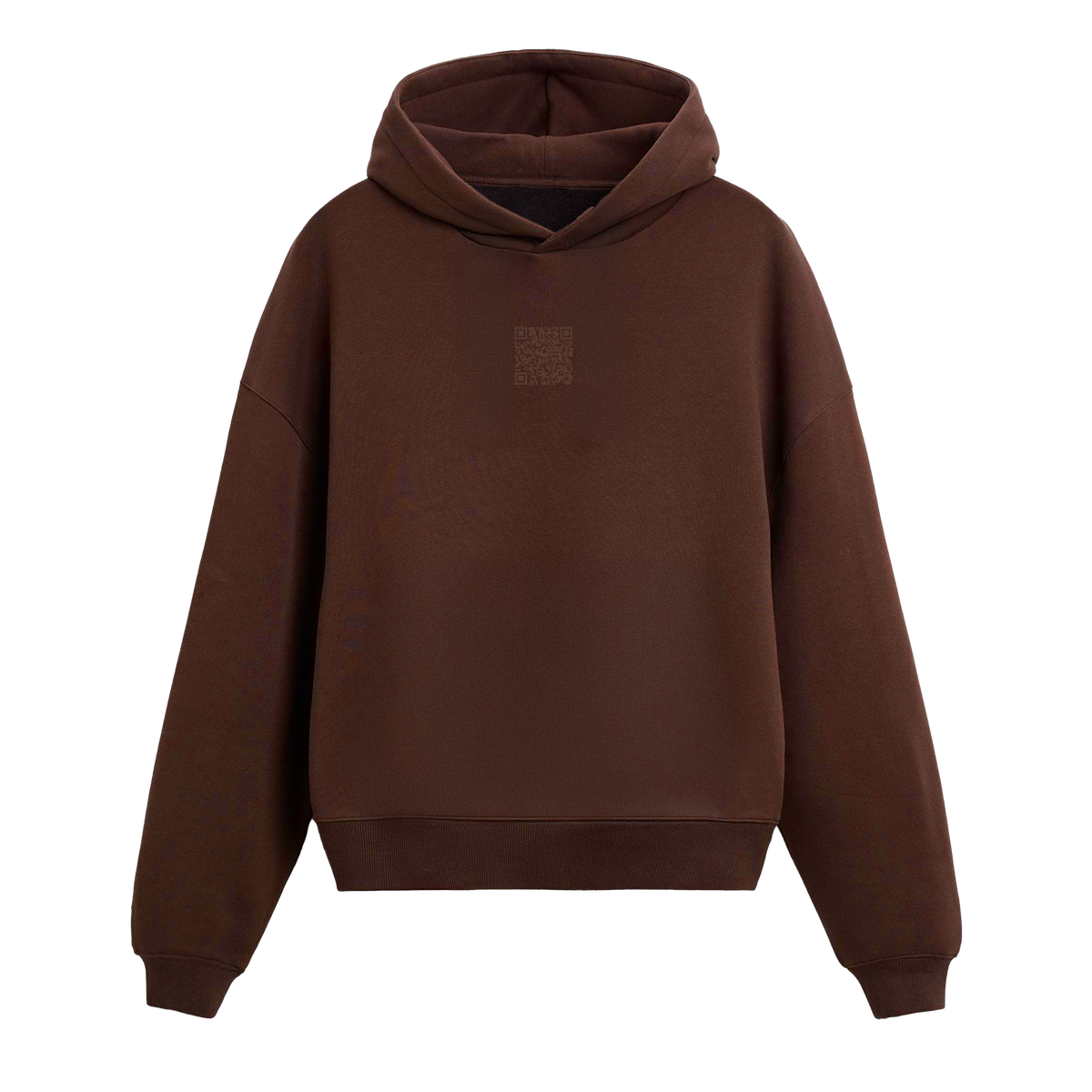 Exhale Label Oversized Hoodie Brown - Social Approval