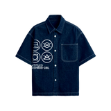 Oversized Shirt Blue - Untitled