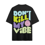 Oversized T-Shirt Black - Vibe