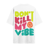 Oversized T-Shirt White - Vibe