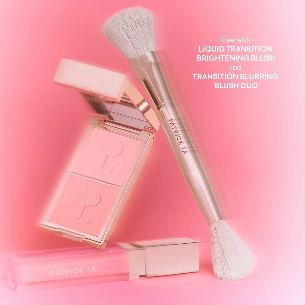 Patrick Ta Dual-Ended Transition Blush Brush