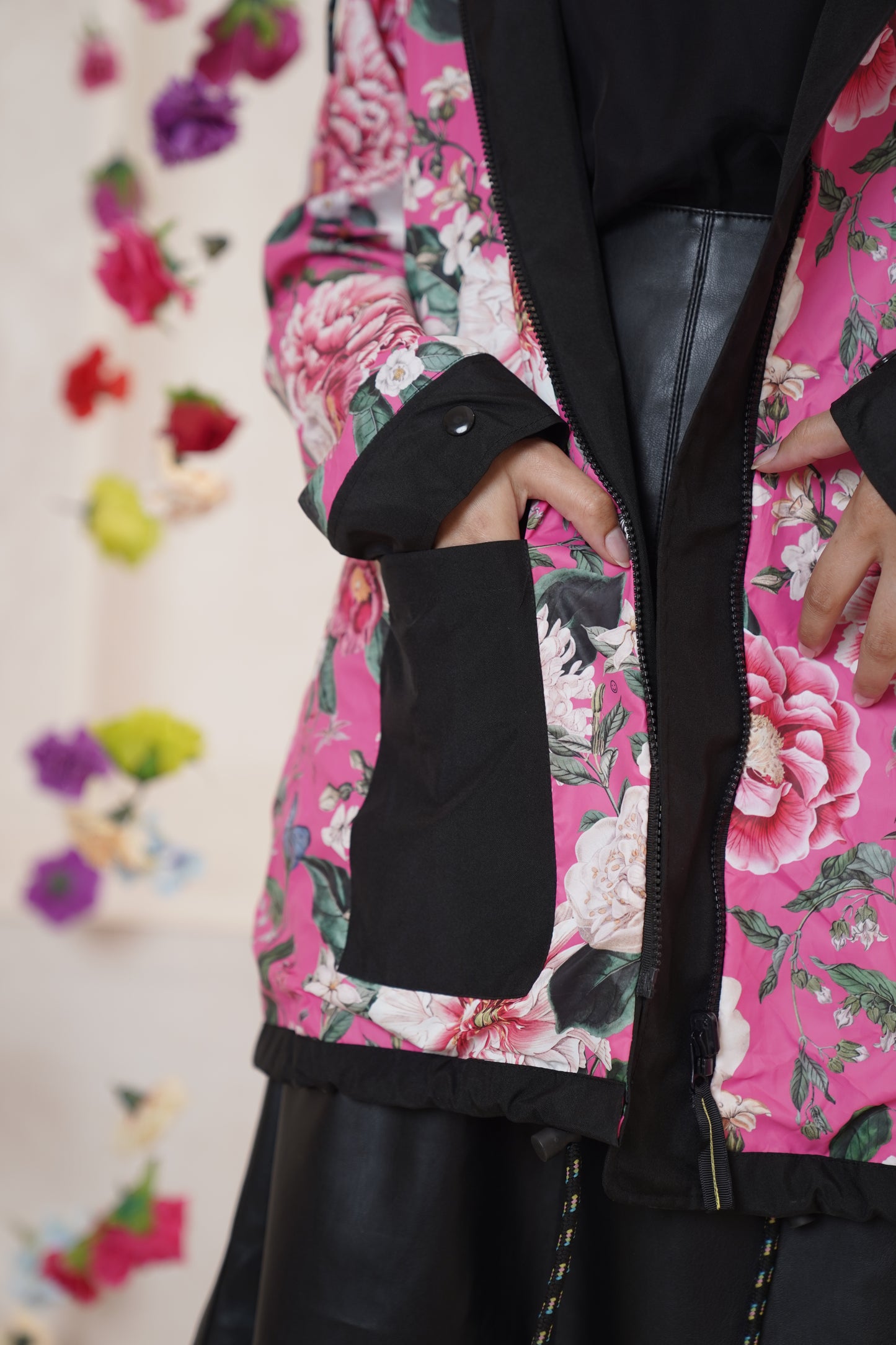 Happiness Within Bloom Jacket Long