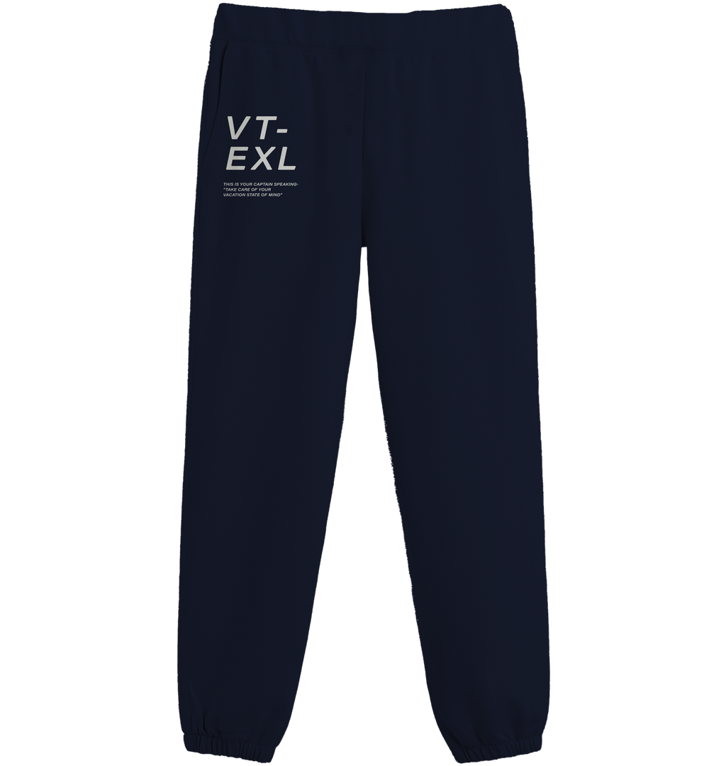 Exhale Label Jogger Blue - Up In The Cloud