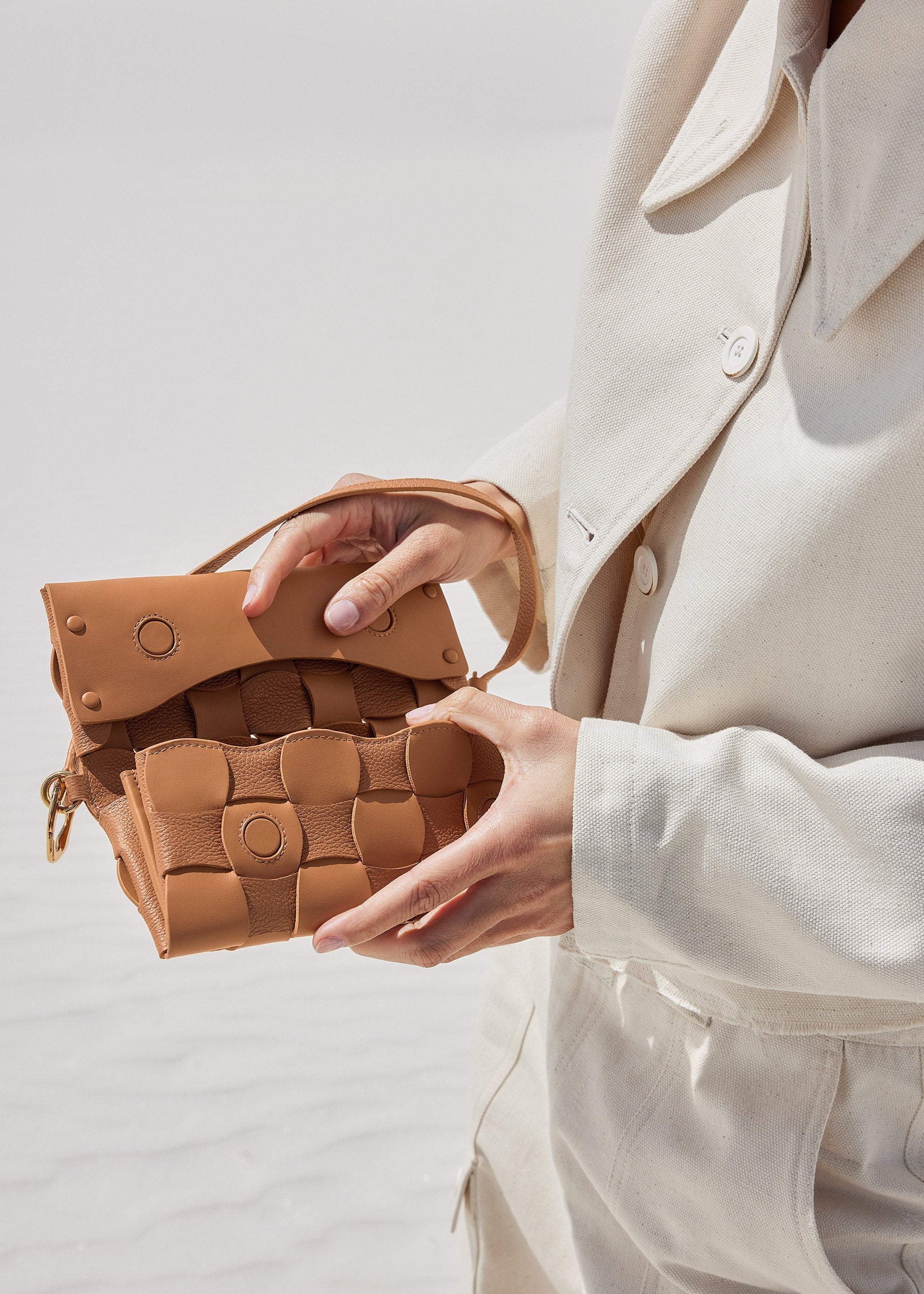 Polene Neiti Bag - Duo Camel