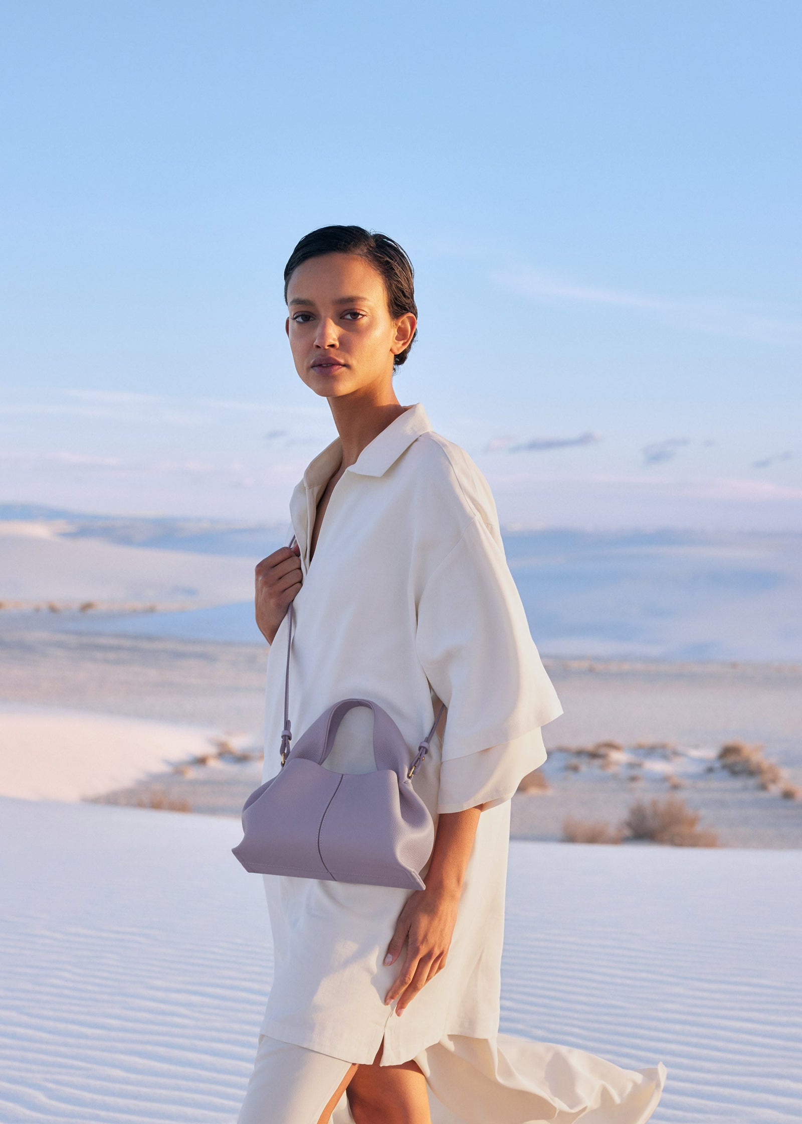 Polene Numero Neuf Mini Bag - Mauve