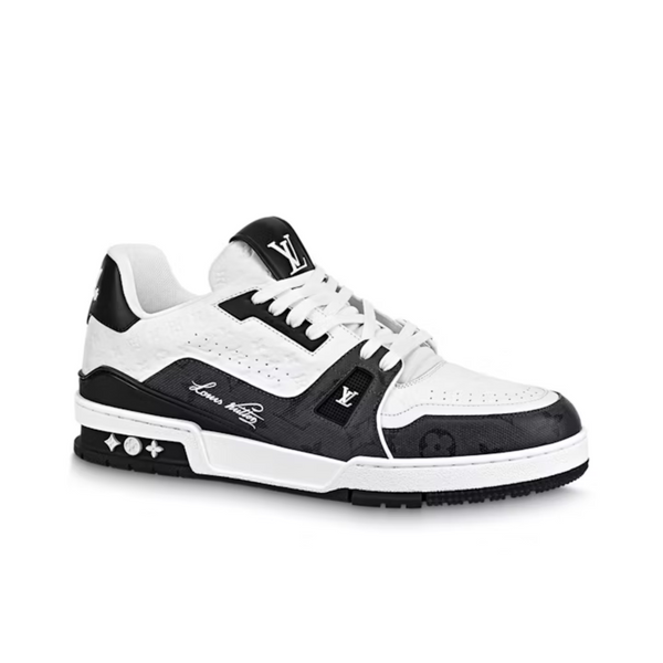 Louis Vuitton LV Trainer Black White Mini Monogram - reference