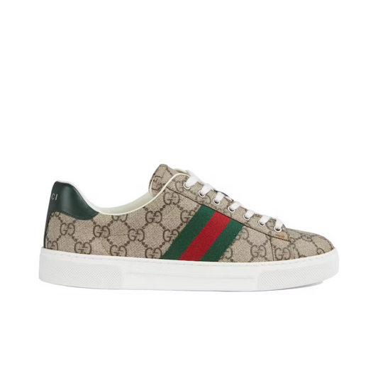 Gucci Ace GG Crystal Canvas Web Beige (W)