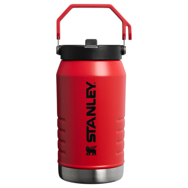 Stanley IceFlow Flip Straw Jug 64 OZ - Chili Black