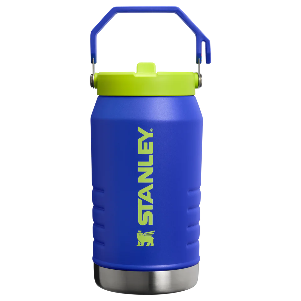 Stanley IceFlow Flip Straw Jug 64 OZ - Cobalt Chartreuse