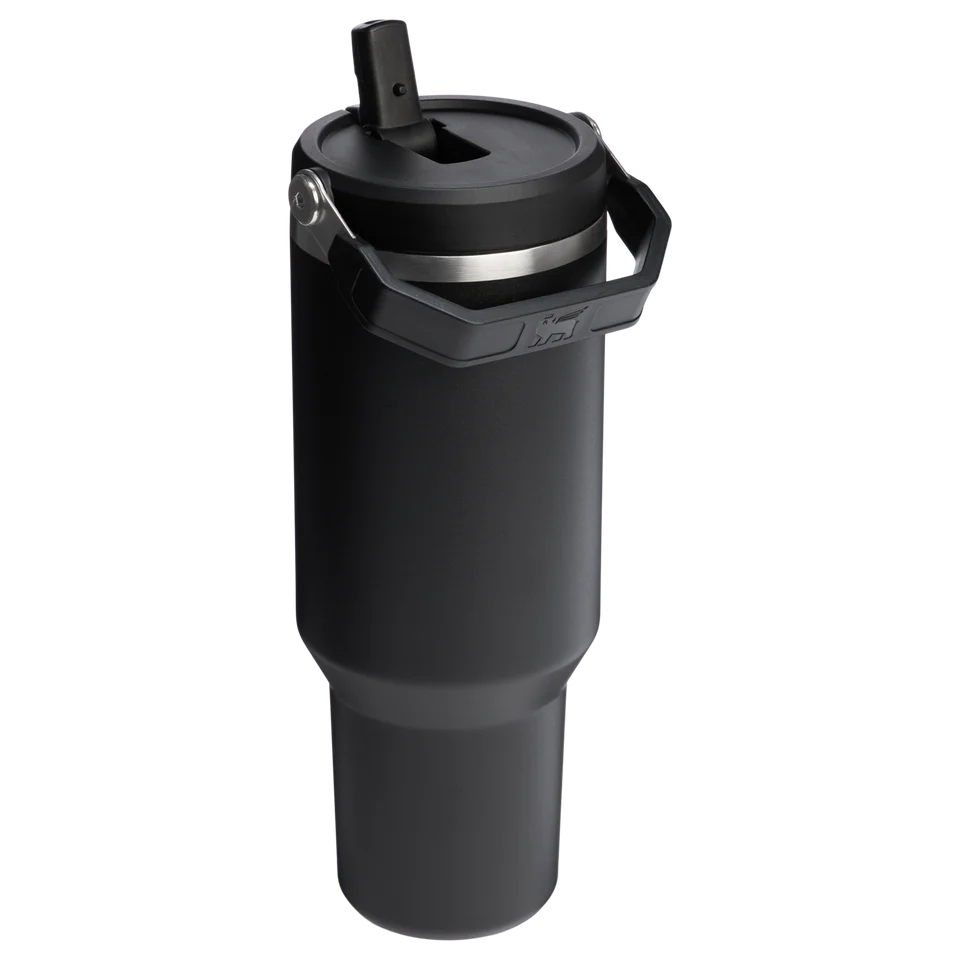 Stanley IceFlow Flip Straw Tumbler 40 OZ - Black 2.0