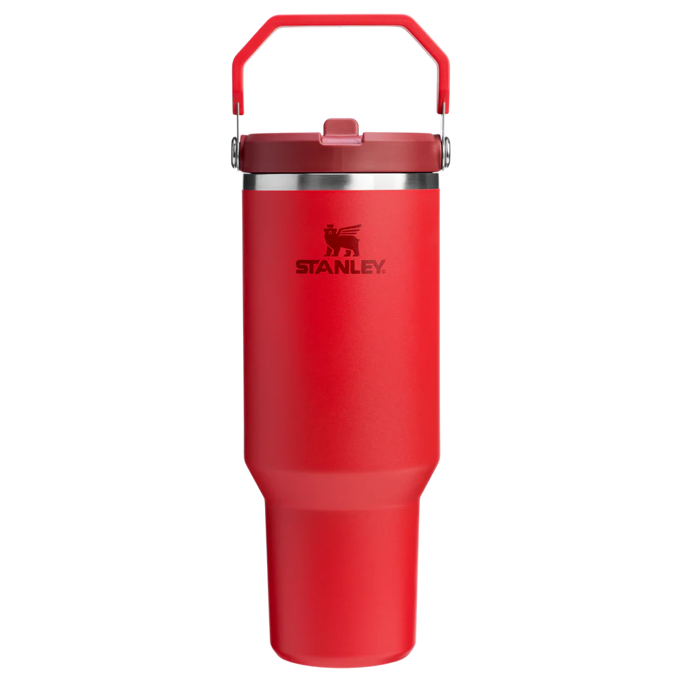 Stanley IceFlow Flip Straw Tumbler 40 OZ - Chili Red