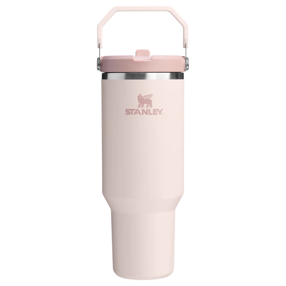 Stanley IceFlow Flip Straw Tumbler 40 OZ - Rose Quartz