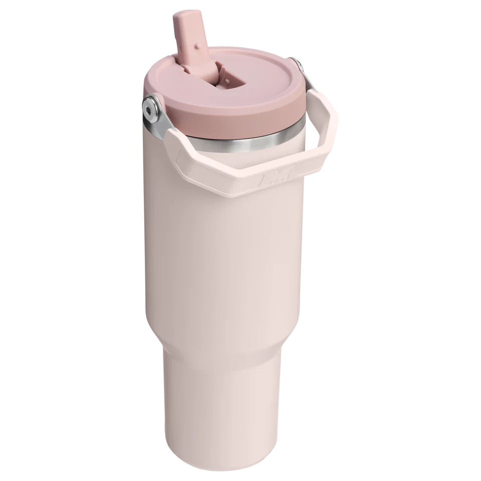 Stanley IceFlow Flip Straw Tumbler 40 OZ - Rose Quartz