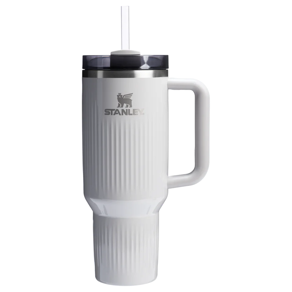 Stanley Quencher Fluted Tumbler 40 OZ - Ash Gloss