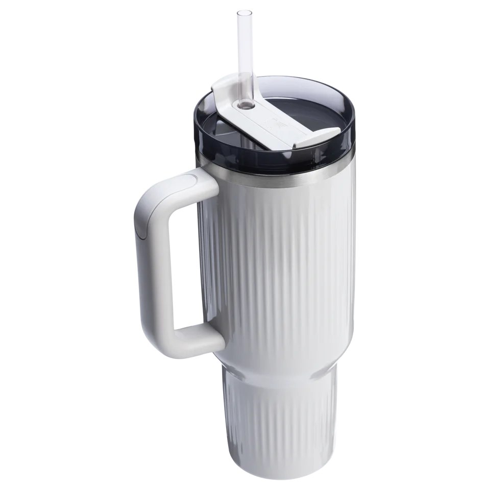 Stanley Quencher Fluted Tumbler 40 OZ - Ash Gloss