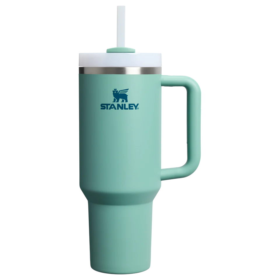 Stanley Quencher H2.0 Flowstate Tumbler 40 OZ - Spring Green