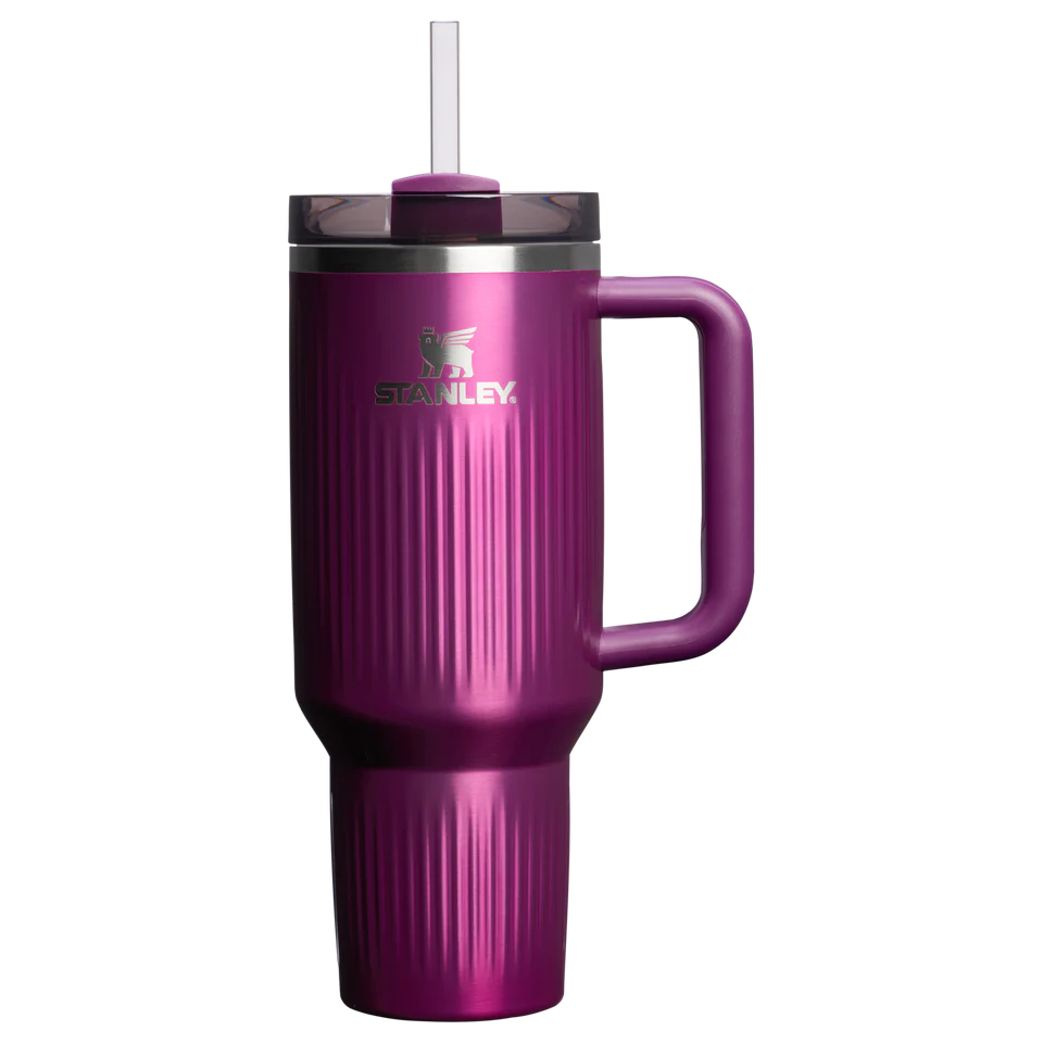 Stanley Quencher Fluted Tumbler 40 OZ - Mulberry Shine