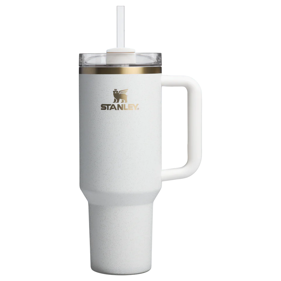 Stanley Quencher H2.0 Flowstate Tumbler 40 OZ - Cream Moon