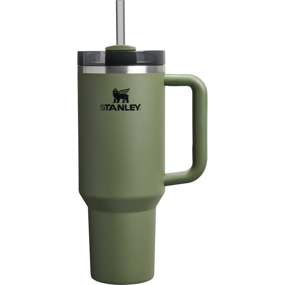 Stanley Quencher H2.0 Flowstate Tumbler 40 OZ - Dried Pine