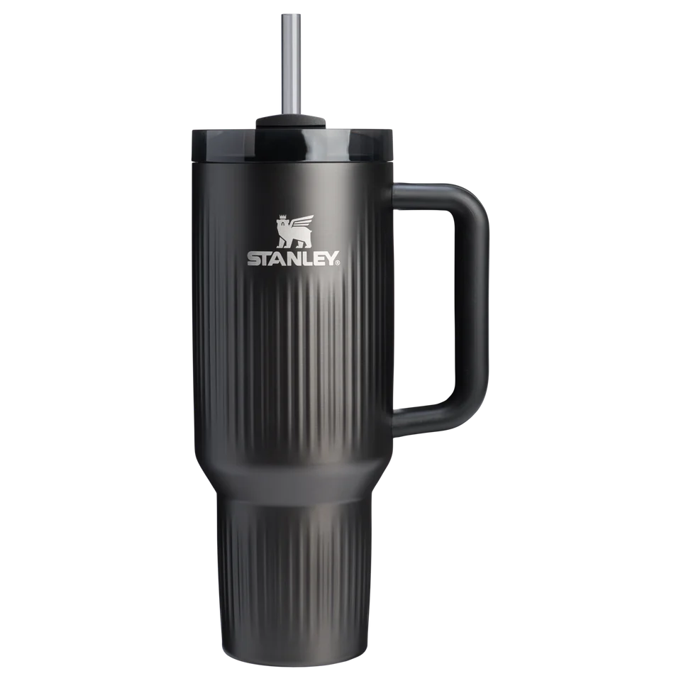 Stanley Quencher Fluted Tumbler 40 OZ - Black