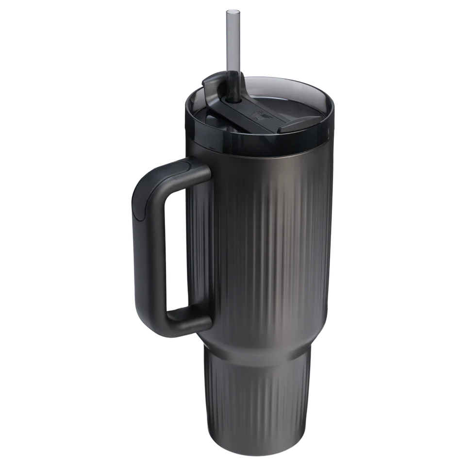 Stanley Quencher Fluted Tumbler 40 OZ - Black