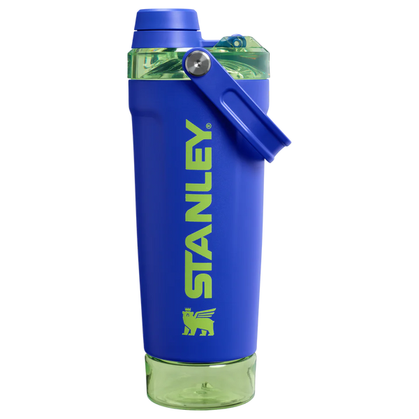 Stanley Vitalize Shaker Bottle 20 OZ - Cobalt Chartreuse