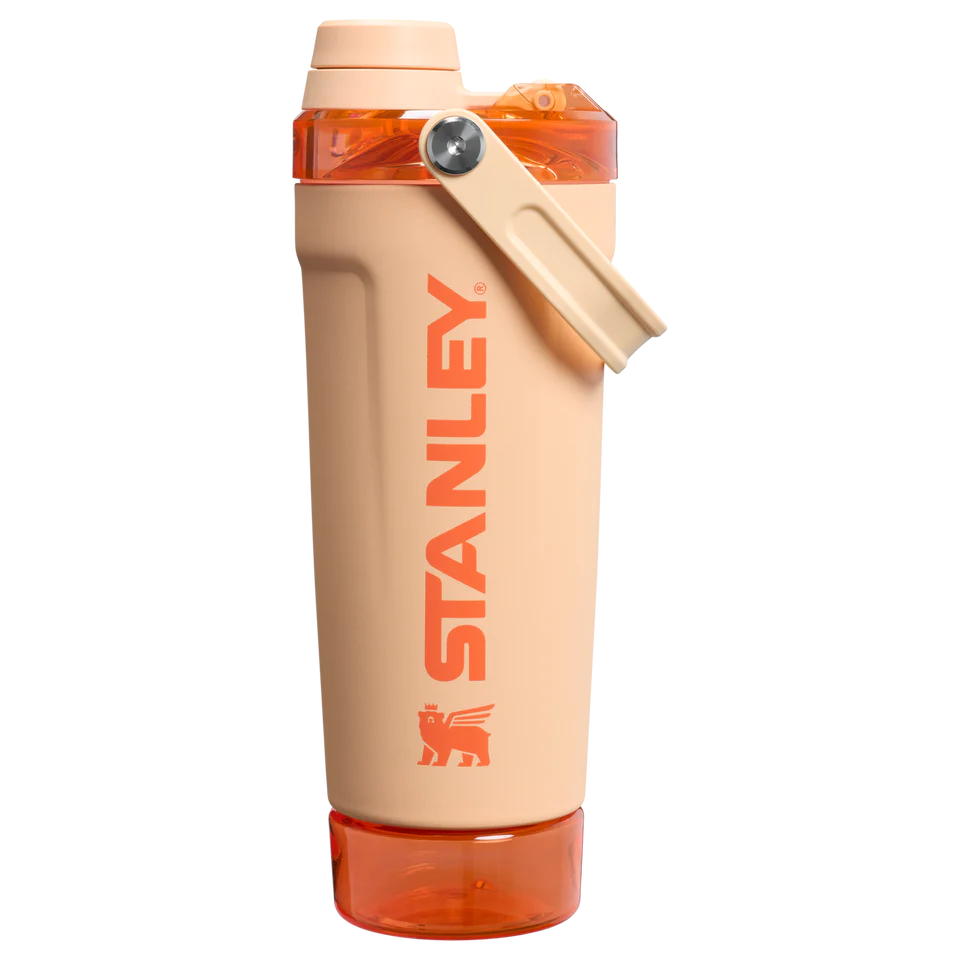 Stanley Vitalize Shaker Bottle 20 OZ - Orange Sherbet